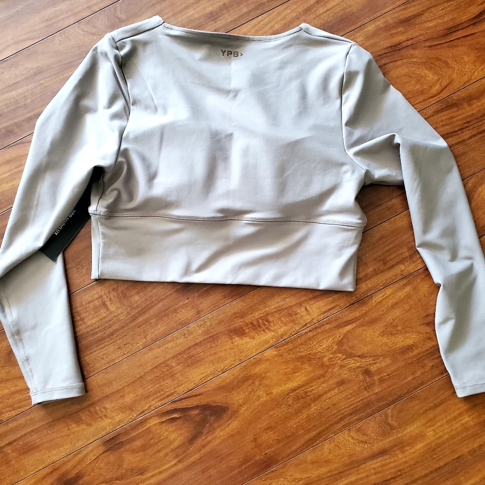 Work out long sleeve bra crop top - Picture 4 of 4